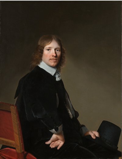 Portrait of Eduard Wallis (1621-1684) by Johannes Cornelisz. Verspronck